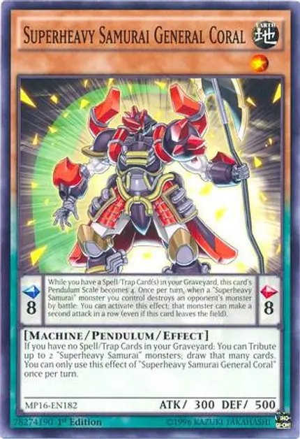Superheavy Samurai General Coral