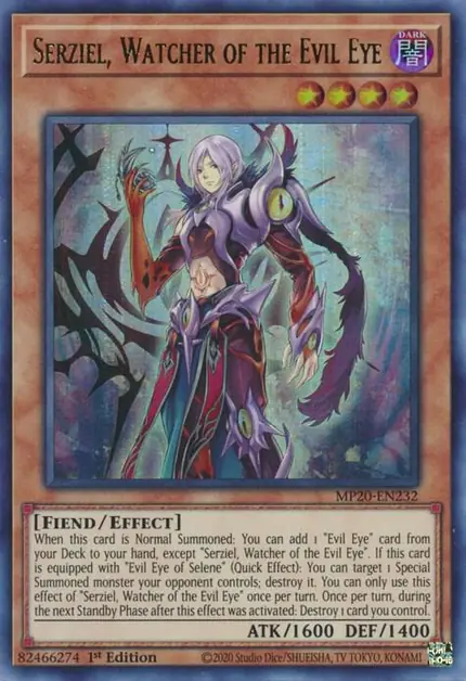 Serziel, Watcher of the Evil Eye