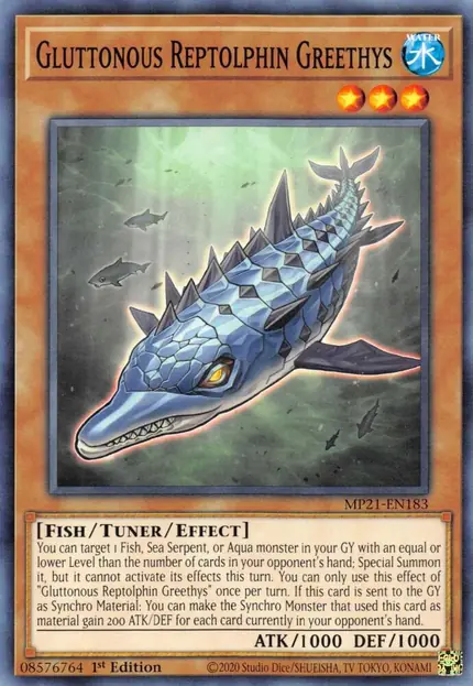 Gluttonous Reptolphin Greethys