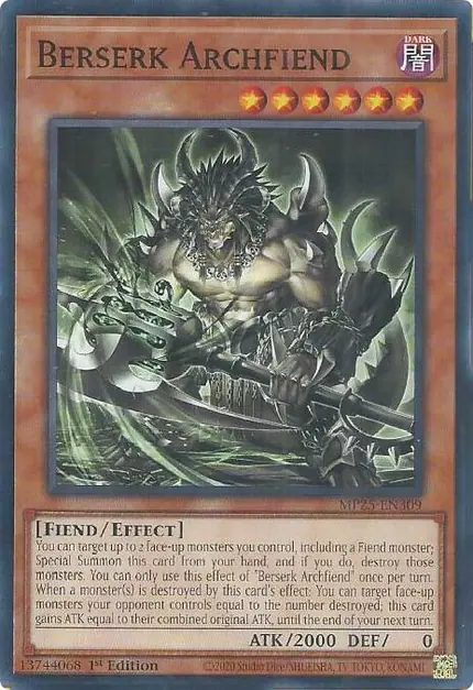 Berserk Archfiend
