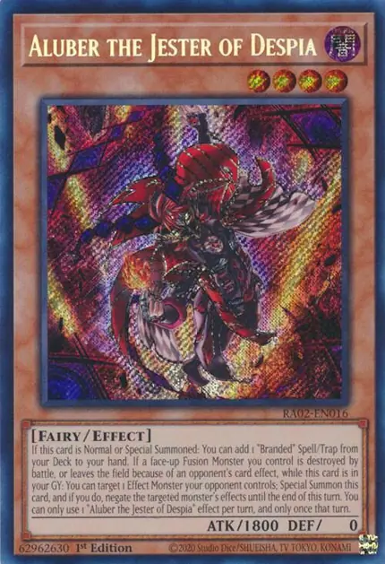 Aluber the Jester of Despia (Secret Rare)