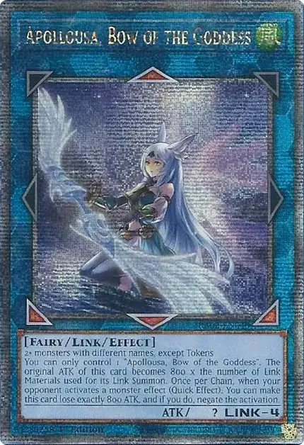 Apollousa, Bow of the Goddess (Alternate Art)
