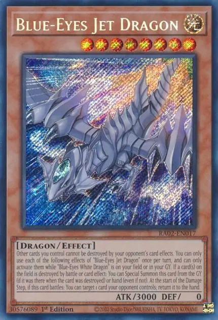 Blue-Eyes Jet Dragon (Secret Rare)