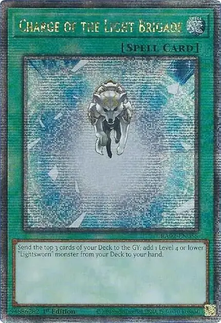 Charge of the Light Brigade (Quarter Century Secret Rare)
