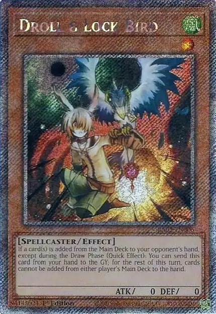Droll & Lock Bird (Platinum Secret Rare)