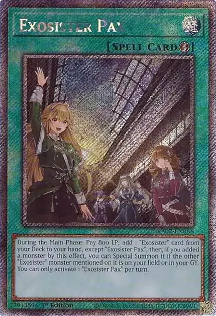 Exosister Pax (Platinum Secret Rare)