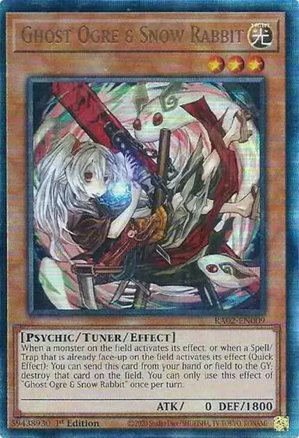 Ghost Ogre & Snow Rabbit (Alternate Art) (PUR)