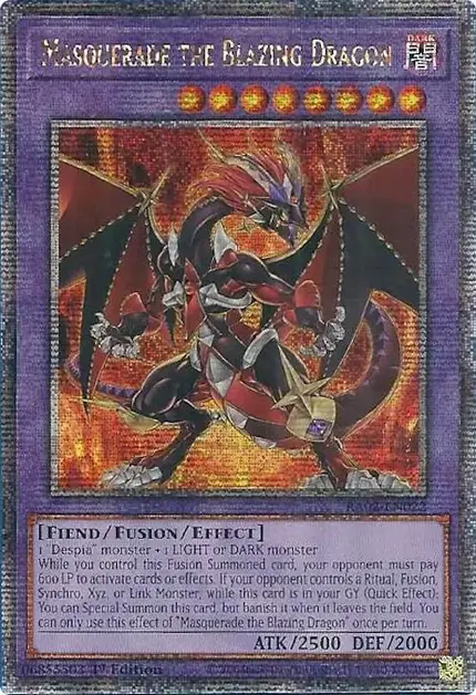 Masquerade the Blazing Dragon