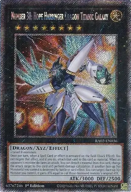 Number 38: Hope Harbinger Dragon Titanic Galaxy