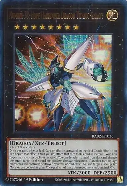 Number 38: Hope Harbinger Dragon Titanic Galaxy (UR)