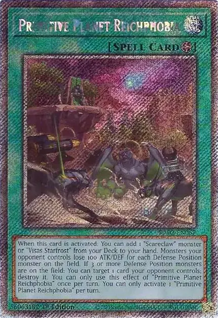 Primitive Planet Reichphobia (Platinum Secret Rare)