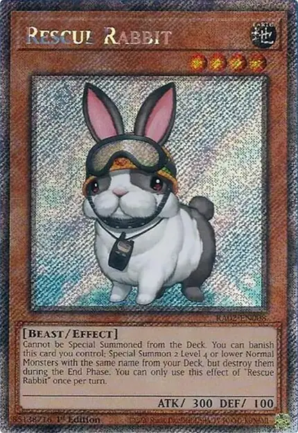 Rescue Rabbit (Platinum Secret Rare)