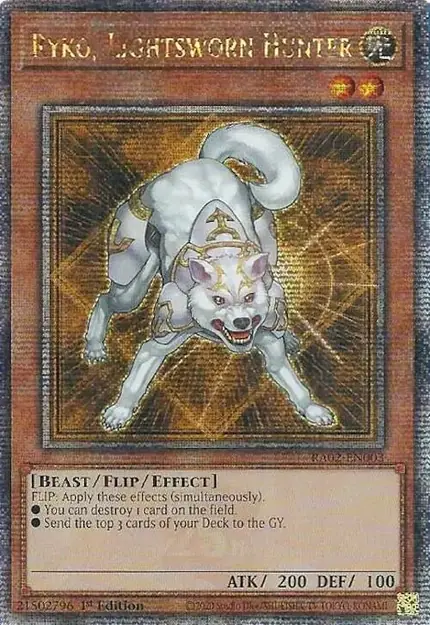 Ryko, Lightsworn Hunter (Quarter Century Secret Rare)