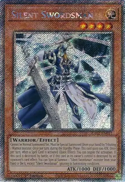 Silent Swordsman (Platinum Secret Rare)