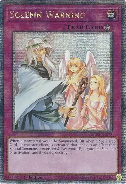 Solemn Warning