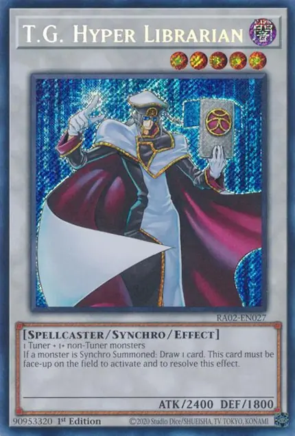 T.G. Hyper Librarian (Secret Rare)