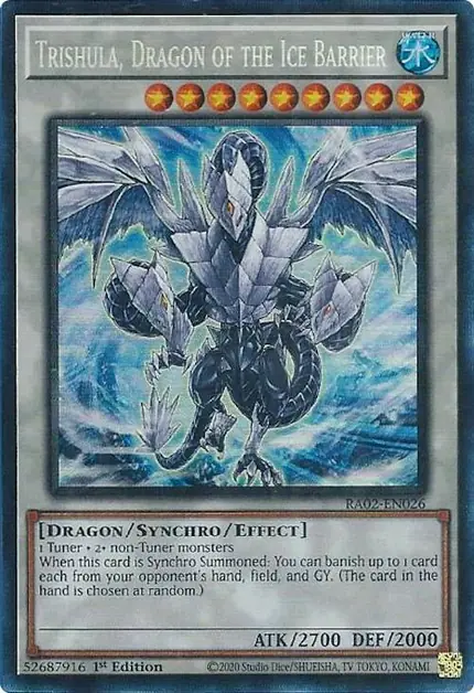 Trishula, Dragon of the Ice Barrier (PCR)