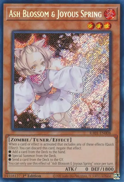 Ash Blossom & Joyous Spring (Secret Rare)