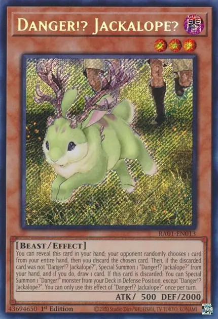 Danger!? Jackalope? (Secret Rare)