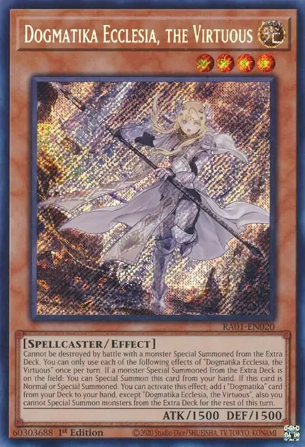 Dogmatika Ecclesia, the Virtuous (Secret Rare)