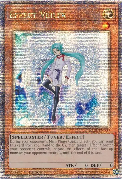 Effect Veiler (Quarter Century Secret Rare)