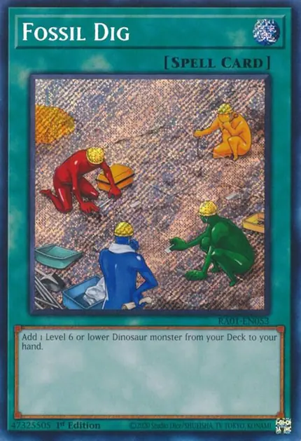 Fossil Dig (Secret Rare)