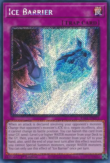 Ice Barrier (Platinum Secret Rare)