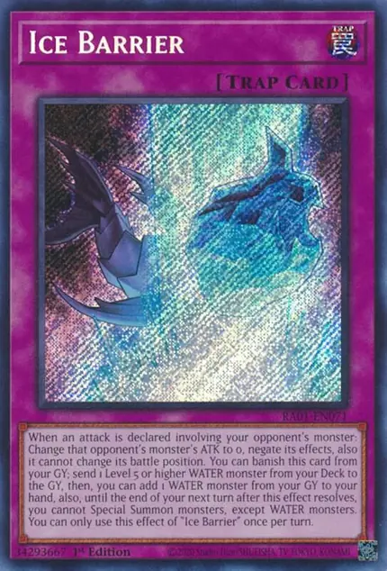 Ice Barrier (Secret Rare)