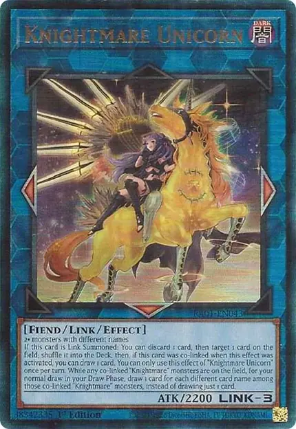 Knightmare Unicorn (Alternate Art) (PUR)