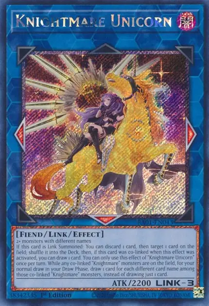 Knightmare Unicorn (Alternate Art)