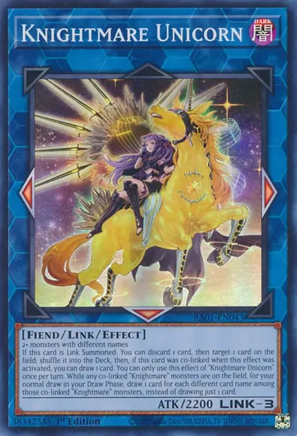 Knightmare Unicorn (Alternate Art)