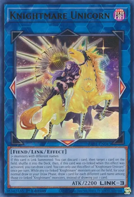 Knightmare Unicorn (Alternate Art) (UR)