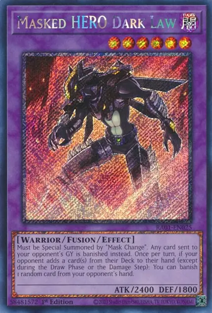 Masked HERO Dark Law