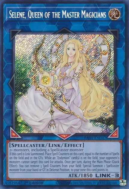 Selene, Queen of the Master Magicians (Secret Rare)