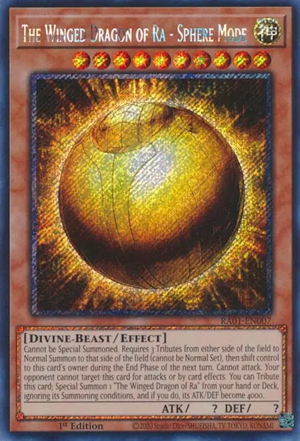 The Winged Dragon of Ra - Sphere Mode