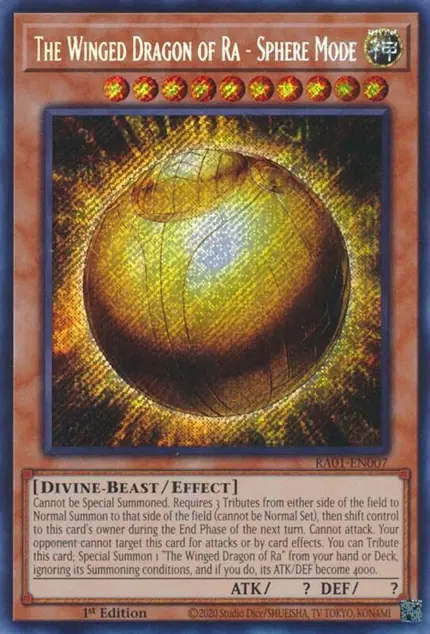 The Winged Dragon of Ra - Sphere Mode