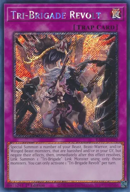 Tri-Brigade Revolt (Platinum Secret Rare)