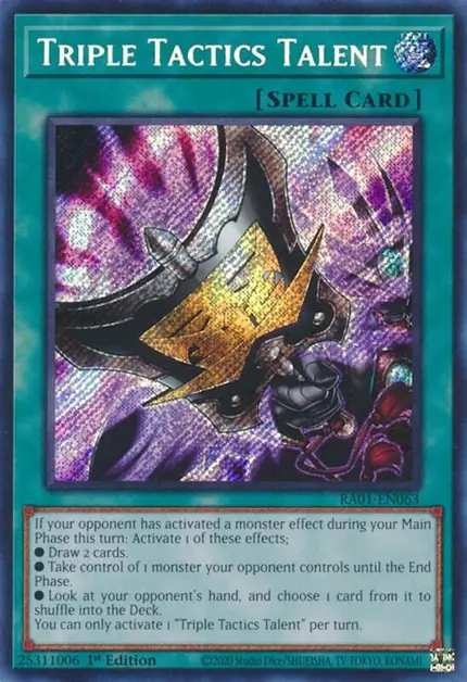 Triple Tactics Talent (Secret Rare)