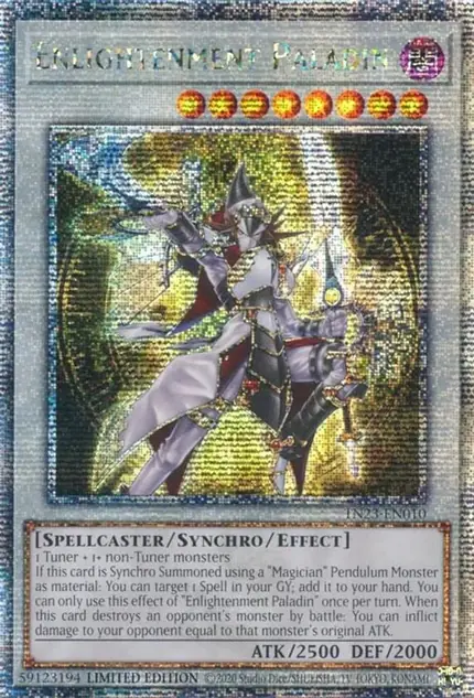 Enlightenment Paladin (Quarter Century Secret Rare)