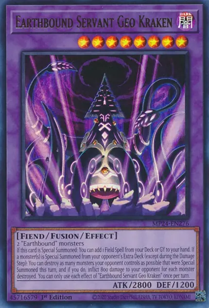 Earthbound Servant Geo Kraken