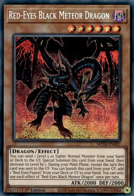 Red-Eyes Black Meteor Dragon