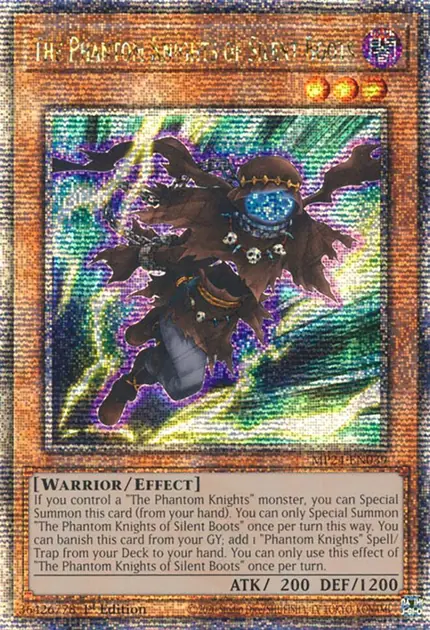 The Phantom Knights of Silent Boots (Quarter Century Secret Rare)
