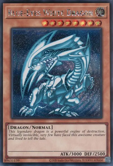 Blue-Eyes White Dragon (Secret Rare)