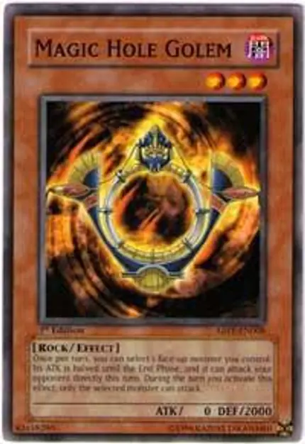Magic Hole Golem