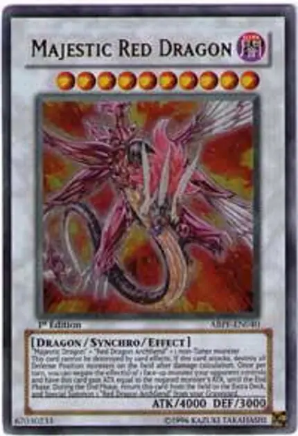 Majestic Red Dragon
