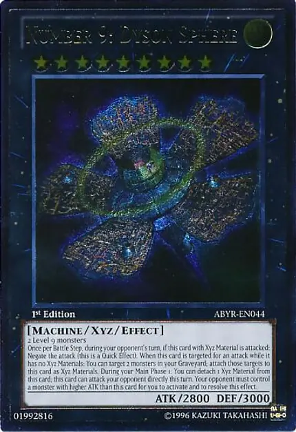 Number 9: Dyson Sphere (UTR)