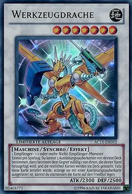 Power Tool Dragon (German) - "Werkzeugdrache"