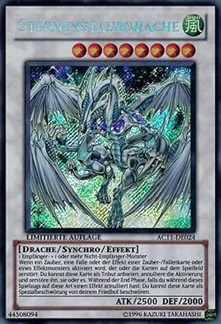Stardust Dragon (German) - "Sternenstaubdrache"