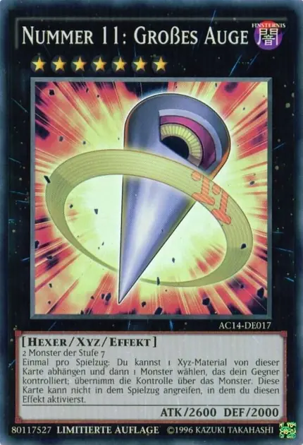 Number 11: Big Eye (German) - "Nummer 11: Großes Auge"