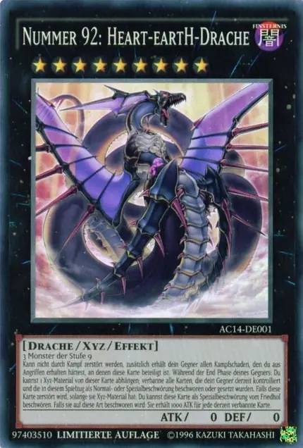 Number 92: Heart-eartH Dragon (German) - "Nummer 92: Heart-eartH-Drache"